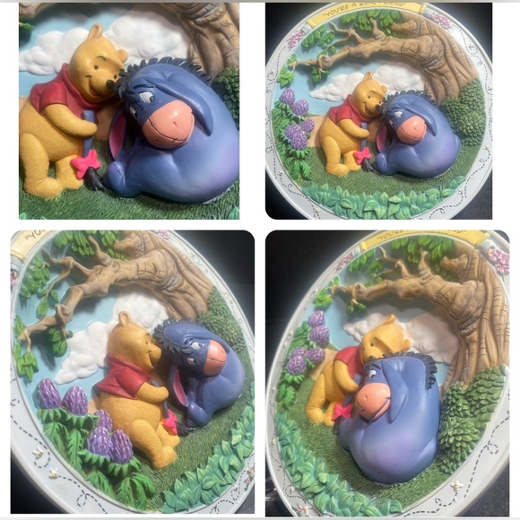 BNIB VINTAGE WINNIE THE POOH AND FRIENDS YOU’RE A REAL FRIEND LIMITED ED, A 5824 - Picture 13 of 16